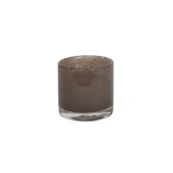 Ljuslyktor & Ljusfat-Olsson & Jensen Nilla ljuslykta 8 cm, Brungrå