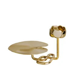 Ninfea No.2 ljusstake, Mässing^Hilke Collection Hot