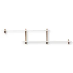 Hyllor & Hyllsystem|Hyllor & Hyllsystem-Gejst Nivo hylla H, Ljus ek-vit