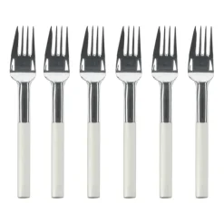 Nobel tårtgaffel 6-pack, Rostfritt stål^Gense Clearance