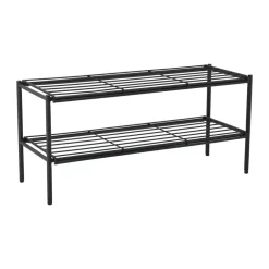 Nod skohylla 80x30x37 cm, Black^Scandi Living Sale