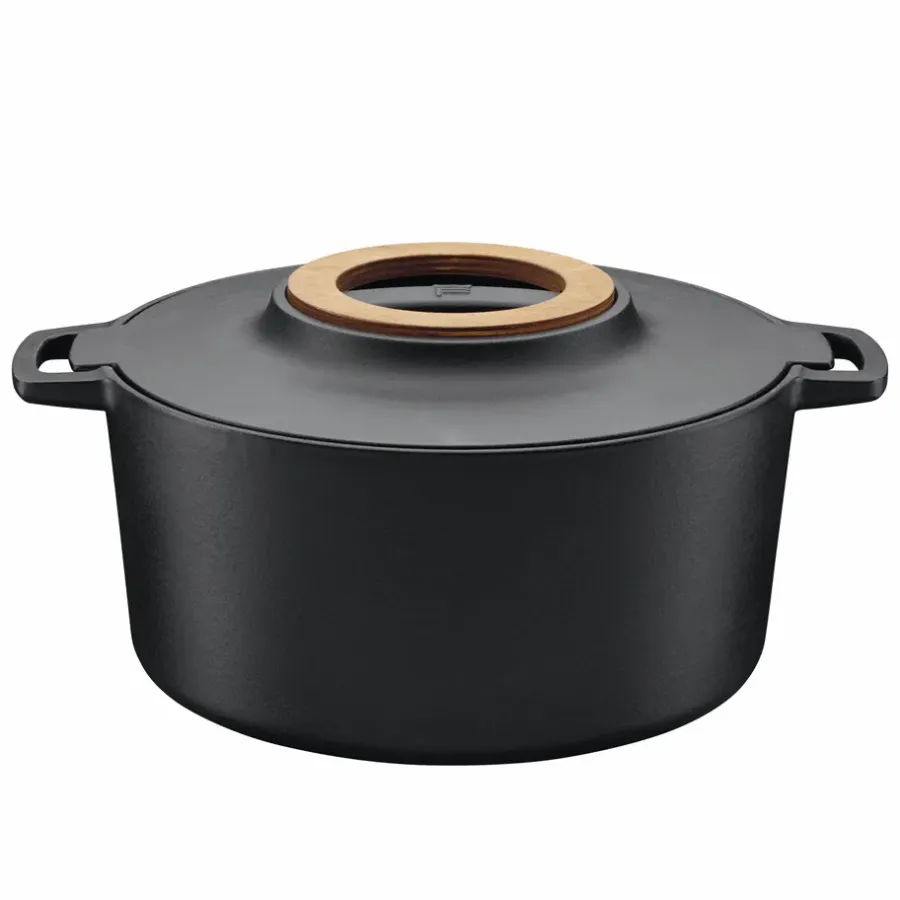 Gjutjärnsgrytor|Grytor-Fiskars Norden gryta gjutjärn, 6 l