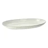 Serveringsfat & Uppläggningsfat-Broste Copenhagen Nordic Sand ovalt fat, 30x17 cm