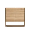 Sideboards & Skänkar|Sideboards & Skänkar-Ethnicraft Nordic sideboard, Vaxoljad ek 2 dörrar