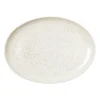 Nordic Vanilla fat ovalt 35,5 cm, Cream with grains^Broste Copenhagen Hot