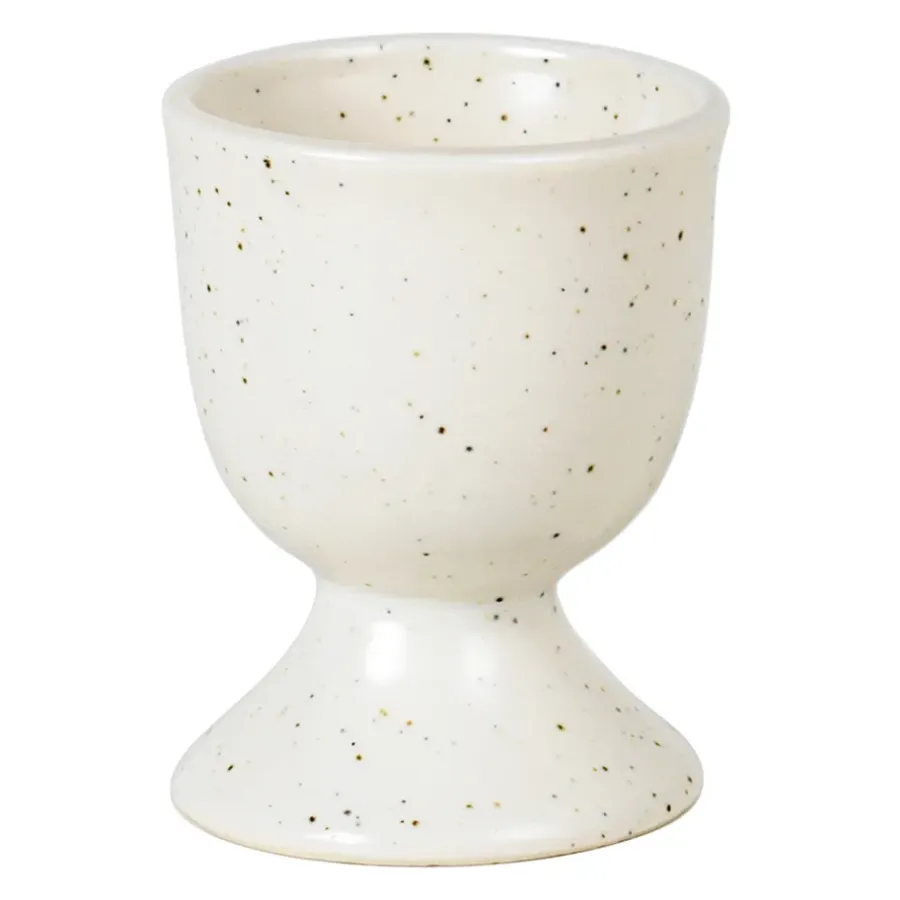 Äggkoppar-Broste Copenhagen Nordic Vanilla äggkopp, Cream with grains