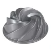 Kakformar & Pepparkaksformar-Nordic Ware heritage bundt bakform silver, 2,4 L