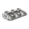 Kakformar & Pepparkaksformar-Nordic Ware Heritage bundtlette bakform, Silver