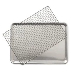 naturals bakplåt med grillgaller, 32,7x45,4 cm^Nordic Ware Sale