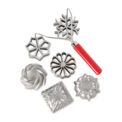 Övriga Bakredskap|Övriga Köksredskap-Nordic Ware struvjärn och krustadjärn, Röd