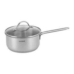 kastrull med glaslock 1,9 L, Rostfritt stål^Nordwik