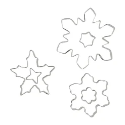 pepparkaksform 3-delar, Snöflinga^Nordwik Hot