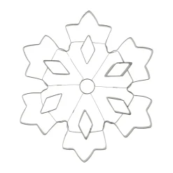 Kakformar & Pepparkaksformar-Nordwik pepparkaksform snöflinga, Stor