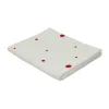 Nori bordsduk 140x260 cm, White-cherry red^OYOY Outlet