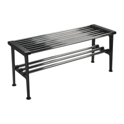 Nostalgi bänk 100 cm, Krom-svart^Essem Design Outlet