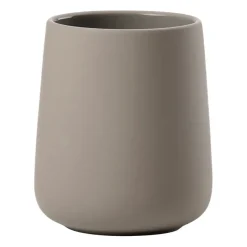 Nova One tandborstmugg, Taupe^Zone Denmark Best