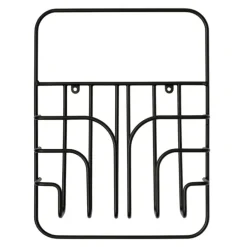 Tidningsförvaring-Maze Now S tidningsställ, svart