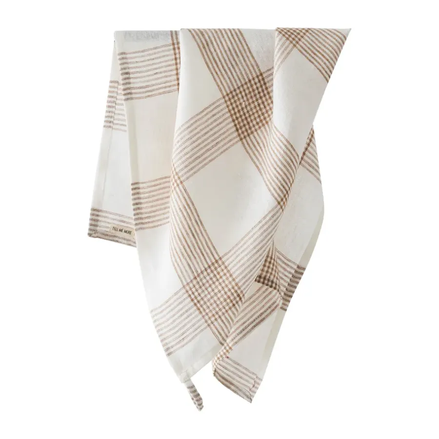 Kökshanddukar|Kökshanddukar-Tell Me More Odette kökshandduk, Brown, 50x70 cm