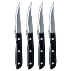 Grillbestick|Matbestick-Gense Old Farmer XL Micarta köttkniv, 4-pack