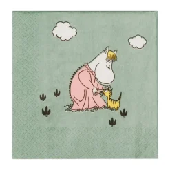 Omtanke Mumin pappersservett 33x33 cm, 20-pack^Moomin Arabia Clearance