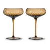 Champagneglas-Byon Opacity champagnekupa 30 cl 2-pack, Brun