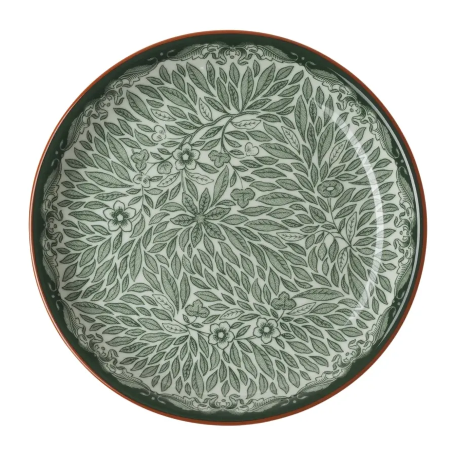 Assietter-Rörstrand Ostindia Floris assiett Ø16 cm, Grön