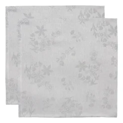 Ostindia Svart tygservett 45x45 cm 2-pack, Svart^Rörstrand Outlet