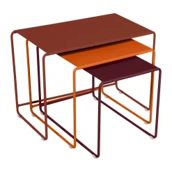 Oulala satsbord, Red ochre-candied orange-black cherry^Fermob Online