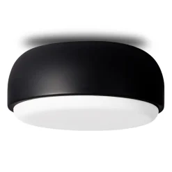 Over me plafond Ø30 cm, Mattsvart^Northern Online