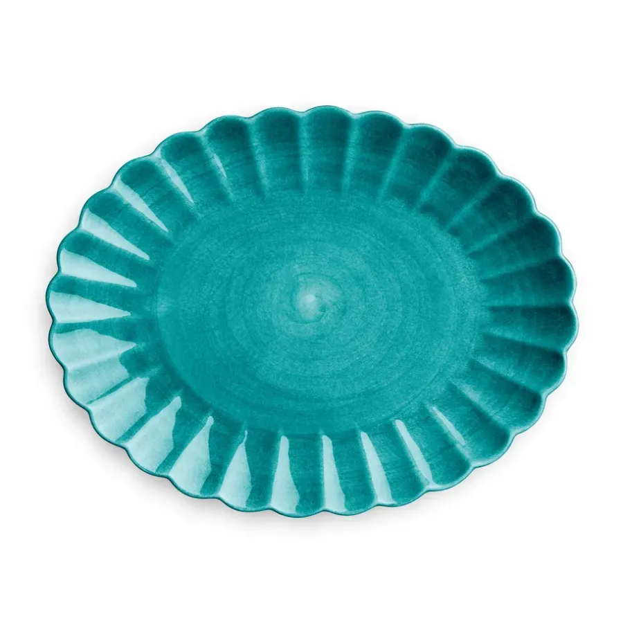 Serveringsfat & Uppläggningsfat-Mateus Oyster fat 30x35 cm, Ocean