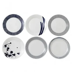 Pacific tallrik blå 6 delar, 28 cm^Royal Doulton Online
