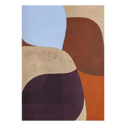 Painted Shapes 02 poster, 50x70 cm^Paper Collective Online