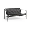 Loungemöbler·Loungesoffor|Loungesoffor-HAY Palissade Cord loungesoffa, Anthracite
