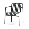 Sittmöbler·Trädgårdsstolar & Utestolar|Trädgårdsstolar & Utestolar-HAY Palissade Dining karmstol, Anthracite