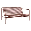 Trädgårdssoffor & Trädgårdsbänkar|Loungemöbler·Loungesoffor-HAY Palissade loungesoffa, Iron red
