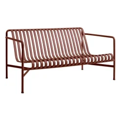 Trädgårdssoffor & Trädgårdsbänkar|Loungemöbler·Loungesoffor-HAY Palissade loungesoffa, Iron red