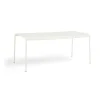 Utebord·Matbord Utomhus|Matbord Utomhus-HAY Palissade matbord 170x90 cm, Cream white