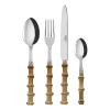 Bestickset-SABRE Paris Panda bestickset 24 delar, Rostfritt stål-bambu