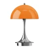 Portabla Lampor-Louis Poulsen Panthella 160 Portable v3 bordslampa, Original Opal Orange