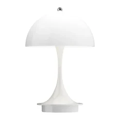 Fönsterlampor|Portabla Lampor-Louis Poulsen Panthella 160 Portable v3 bordslampa, Opal white