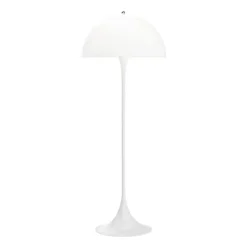 Panthella golvlampa, Vit akryl^Louis Poulsen