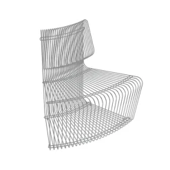 Trädgårdssoffor & Trädgårdsbänkar|Loungemöbler·Loungesoffor-Montana Pantonova modulsoffa, stainless steel, concave