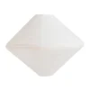 Lampskärmar-HAY Paper Shade Diamond lampskärm, Classic white, Ø60 cm