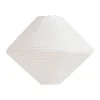Paper Shade Diamond lampskärm, Classic white, Ø80 cm^HAY Best