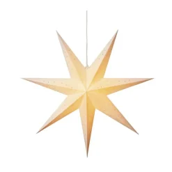 Adventsstjärnor-Konstsmide Pappersstjärna 78 cm, Vit