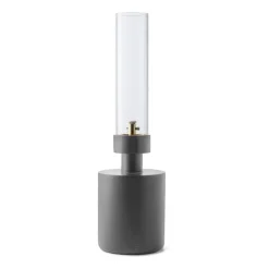 Fotogen- & Oljelampor-KLONG Patina oljelampa mini 28 cm, Grey