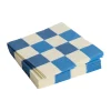 Servetter-HAY Pattern Dinner Check servett 40x40 cm 20-pack, Off white-blues M