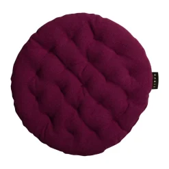 Pepper stolsdyna Ø37 cm, Burgundyröd^Linum Clearance