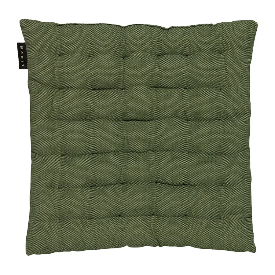 Pepper stolsdyna 40x40 cm, Olivgrön^Linum Clearance