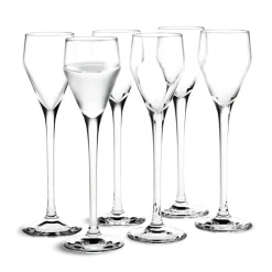 Snapsglas-Holmegaard Perfection snapsglas 5,5 cl 6-pack, Klar